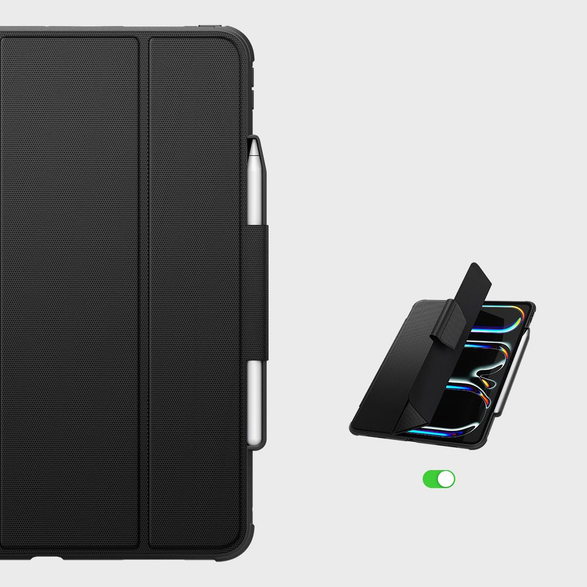 Etui Spigen Rugged Armor Pro do iPad Pro 13" 7 gen. 2024, czarne